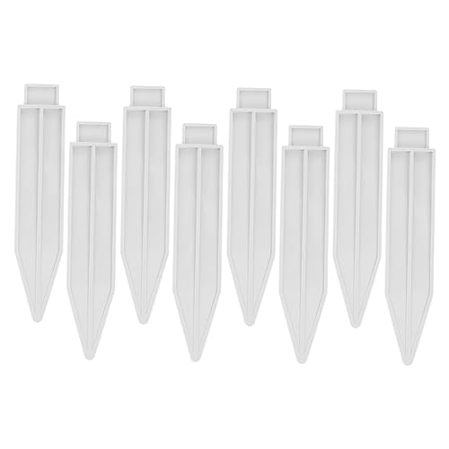 FUNOMOCYA Recinzione in Plastica Tassello Per Fissaggio Da Giardino Supporto Per Piccola Recinzione Parti Resistenti Per Recinzioni Esterne Set Di 8 Pezzi