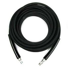MTM Hydro Pressure Washer Hose (50 Foot) - Black 50' Long Kobrajet High Pressure Commercial Hoses - 4000 PSI, 310 â„‰, 3/8" Professional-Grade Kink-Free Hose for Pressure Washers, Foam Cannons & More
