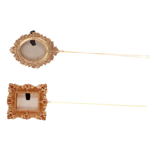 Abaodam Christmas Photo Ornaments Mini Picture Frame Ornaments Wall Decor for Home