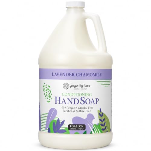 Ginger Lily Farms Botanicals Hand Soap, 128oz, Lavender Chamomile