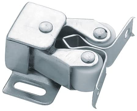 AQSON C08820L-UC-U Double Roller Catch with Spear, 2-Pack