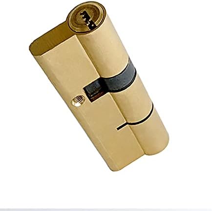 ドアロック、バレルロック、ロックシリンダー、銅ABロックコア100mmシリンダーABキー盗難防止エントランス真鍮ドアロック単列大理石