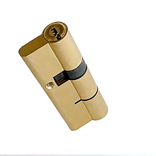 Bombin Cerradura Seguridad,Cilindro Cerradura Segu Cobre AB BLOQUEO Núcleo 100mm Cilindro Ab Llave Anti-Robo Entrada Latón Cerradura Puerta Sola Fila Mármol Bloqueo Core(5pcs 100(32.5 67.5))
