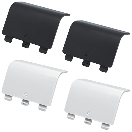 Image of Surf turtle 4Pcs Battery Door Back Cover Replacement Batteries Back Cover