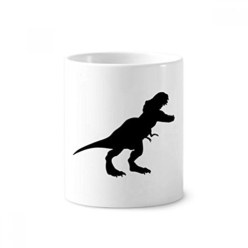 Gobelet céramique Tyrannosaurus Rex blanc 350ml de haute résistance pour brosses