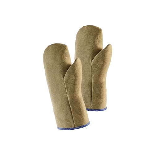 Jutec Hitzehandschuhe L.30cm max.800Grad/kurzfristig PBI-Gewebe Fauster