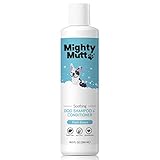 Mighty Mutt Natural and Hypoallergenic Dog Shampoo and Conditioner | Anti-Itch, Deodorizing and Soothing | Dog shampoo for smelly dogs | 9 oz