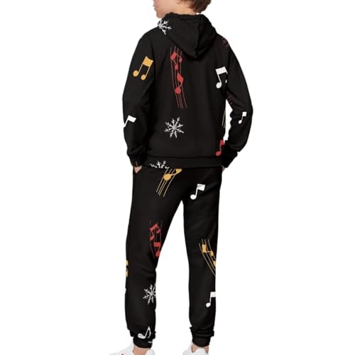 Youth Baggy Hoodie Pullover Sweatshirts 2024 Trendy Youthful Vitality Sweatpants Set Sweatshirt Home and Travel4