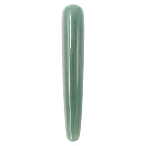 SUPVOX Jade Massage Stab Triggerpunkt Massagegerät Guasha Massage Jade Roller Gesichts Roller Cellulite Massagegerät (Grün) Cover