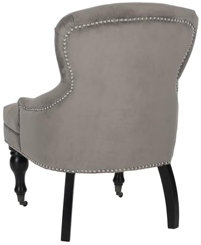 SAFAVIEH Mercer Collection Robert Light Brown Linen Club Chair
