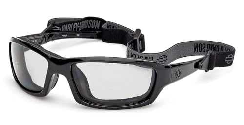 Harley-Davidson Men's Gym Time 2.0 Sunglasses w/Headstrap, Polarized Lenses