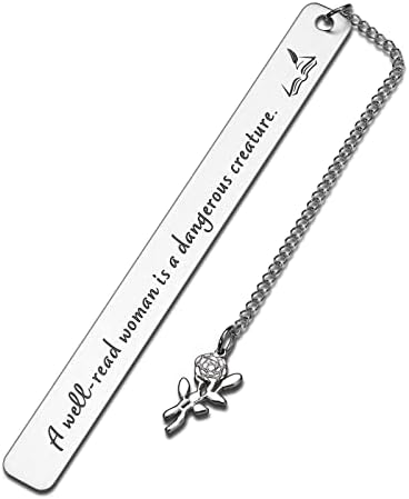 Book Lover Gifts for Women Female Friends Bookmark for Book Lovers Nerd Valentines Day Gifts for Teacher Her Teen Girls Daughter Birthday Christmas Gifts for Book Readers Bookworms Boss Lady Gift