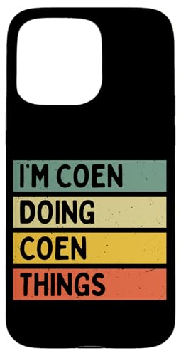 I'm Coen Doing Coen Things �ʔ������� �X�}�z�P�[�X iPhone 15 Pro Max �p
