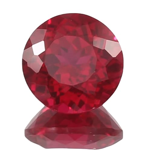 Rubis naturel rond 12 mm pour réparer et personnaliser vos bagues