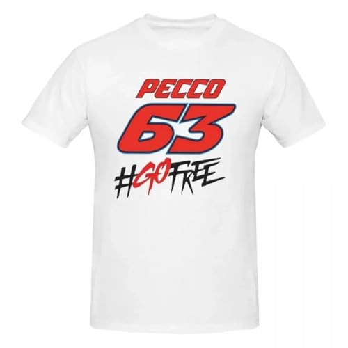 HANGCHANG Pecco-Bagnaia-63-Go-Free-T-shirt-Oversized
