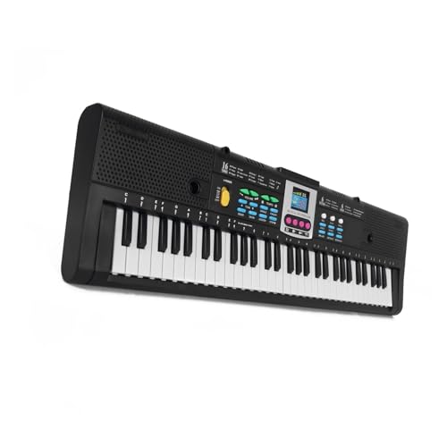 Électronique clavier Piano Piano Électrique Numérique Multifonctionnel À 61 Touches, Clavier Électronique Avec Fonction Microphone, Instrument Pour Étudiant - Les Beatles, Paul McCartney, John Lennon, RIngo Starr, George Harrison Électronique clavier Piano Piano Électrique Numérique Multifonctionnel À 61 Touches, Clavier Électronique Avec Fonction Microphone, Instrument Pour Étudiant – Image 3