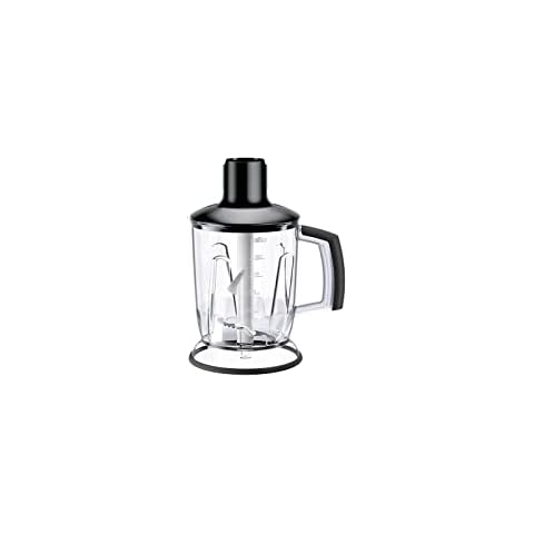 Braun Household Standmixer Aufsatz MQS 601 BK mit EasyClick Plus System - Zubehör für Braun Household Stabmixer MultiQuick 7 und 9, BPA-frei, Fassungsvermögen 1,25 l, Schwarz Cover