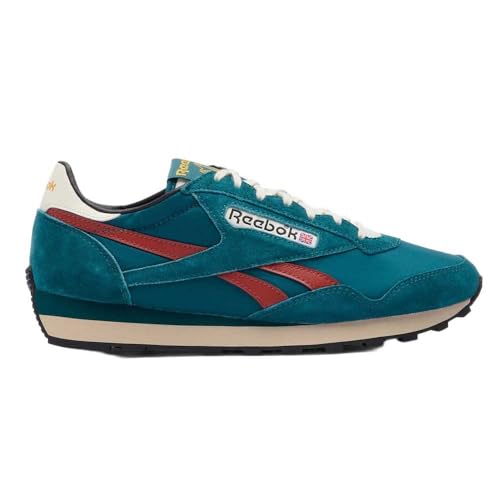 Reebok Unisex Aztec II Trainers, Retro Teal Alabaster Burnt Red, 34.5 EU