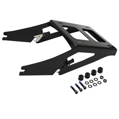 Porte-bagages arrière moto robuste finition premium pour Softail FLSB