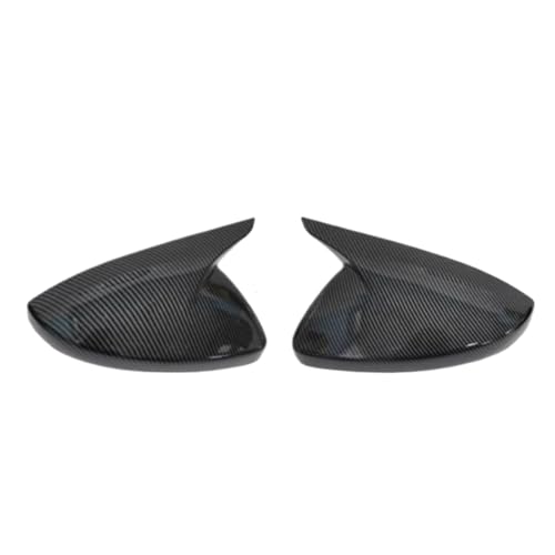 Coque rétroviseur motif carbone brillant pour Peugeot 308 208