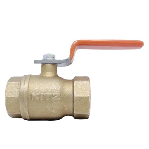 Vanne à bille T TYPE en laiton forgé DN15 DN20 DN25 pour eau huile et gaz