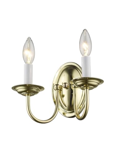 Image of Livex Lighting 4152-07 2-Light Wall Sconce, Bronze