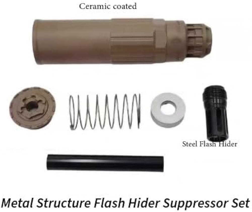 Amazon.co.jp: Akatsuki SCI-Six タイプ サプレッサー (Black): ホビー