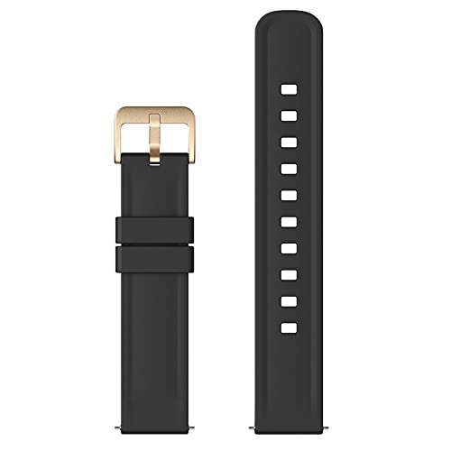 Nemheng Correas de 20 mm para Reloj Inteligente, Smart Watch Correa para Mujer y Hombre, Correas de Repuesto de Reloj de Silicona Ajustable,pulsera de reloj inteligente Cover