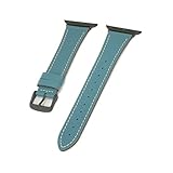 compatible with Apple Watch アップルウォッチ用 バンド ベルト エプソンレザーベルト クロカラント KUROCURRANT 44mm 45mm 46mm 49mm用 Series11/10/9/8/7/6/5/4/3/2/1/SE/SE2/Ultra/Ultra2/Ultra3に対応 ブルージーン/パーツカラー ブラック