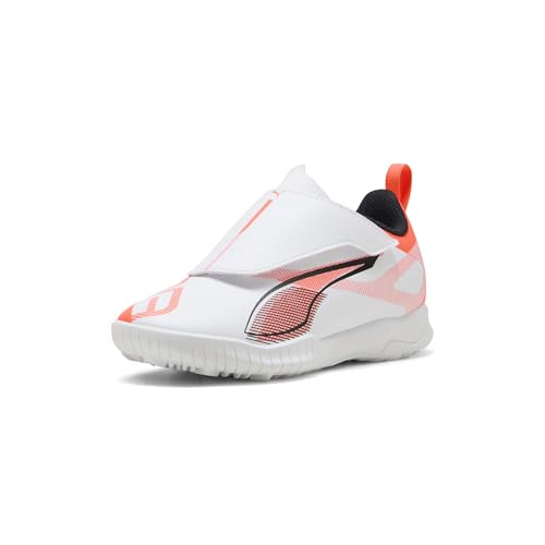 PUMA Unisex-Child Ultra Play Hook and Loop Turf Training Soccer Cleats Sneaker