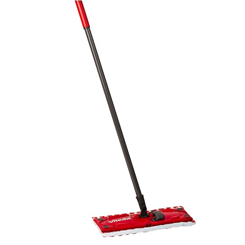Vileda UltraMax Mop - Red Microfiber Floor Mop