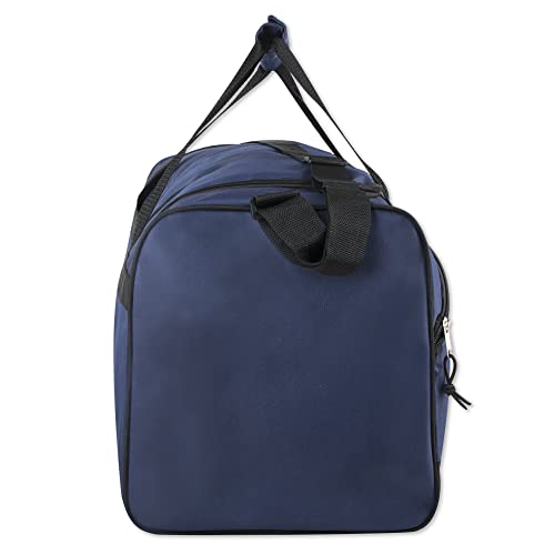 60 Litre Duffle Bag - Heavy Duty Extra Large Sports Gym Equipment Travel Duffel Bag for Men and Women (Blue) - Image 3