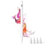 Stylus Pen for iPad (A16) 11th&9th - Type-c Charging Palm Rejection iPad Stylus Compatible with (2018-2026) Apple iPad 11/10/9/8/7/6, iPad Pro 11"/12.9"/13"M5/M4, Air M4/M3/M2/5/4/3, Mini 6/5 (White)