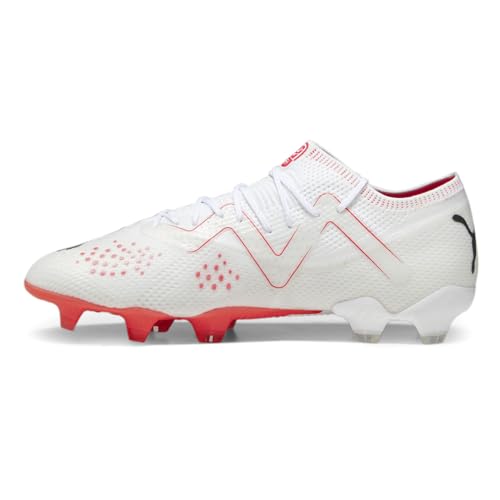 PUMA Mens Future Ultimate Low Firm GroundArtificial Ground Soccer Cleats - Red3