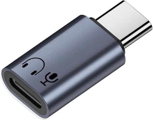YFFSFDC ライトニング usb-c変換用 イヤホンアダプター イヤホン変換 ライトニング to USB Type C Lighting USB-C 変換イヤホン対応 充電・データ転送非対応 通話/音楽/再生のオーディオ機能のみ対応 iOSからタイプC