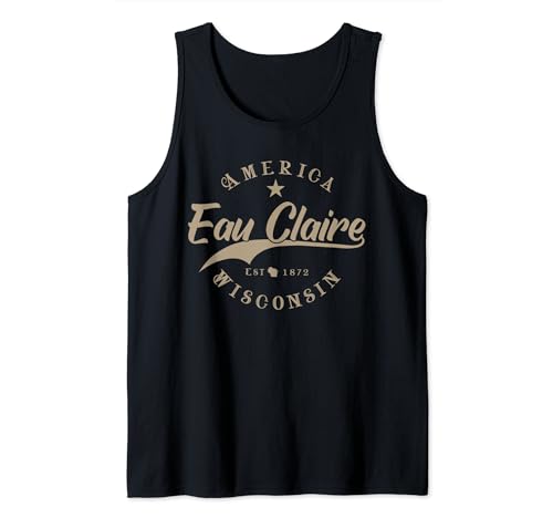 Eau Claire, Wisconsin | Wisconsin Camiseta sin Mangas