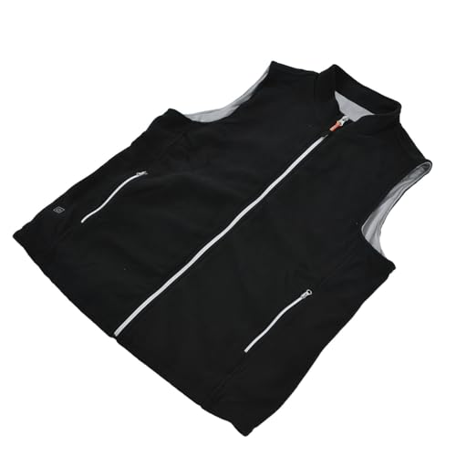 Chaleco calentado, chaleco calefactado eléctrico lavable en invierno, alimentado por USB, chaleco calentado, ligero y cálido para el senderismo en camping al aire libre, #115, XXL