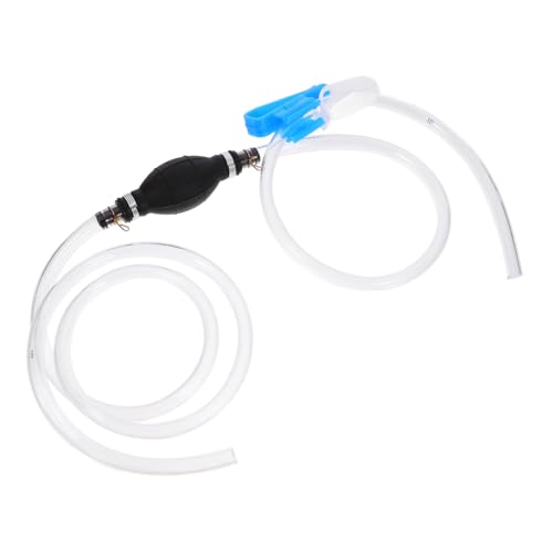 VINTORKY 1 Set Oil Extractor Gas Siphon Liquid Sucker Pump Hand Siphon Pump Siphon Hose for Gasoline Water Siphon Pump Fuel Transfer Pump Gasoline Transfer Pump Fuel Siphon Transparent Abs