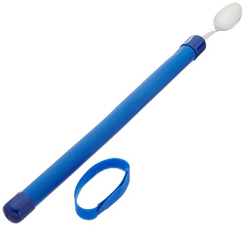 Sammons Preston Flexible Teaspoon with Foam Handle, Bendable Foam Handle Allows for a