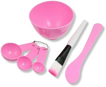 Kit Profissional para Skincare 4 Peças com Tigela, Pincel Facial,...