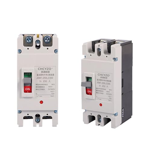 Disjoncteur 2P CC 100A avec protection d'isolation solaire PV 500V
