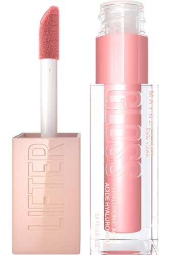 Maybelline New York, Brillo De Labios Lifter Gloss, Hidratación Intensa Y Labios Rellenos Sin Retoques, Fórmula Con Ácido Hialurónico, En Tono 06 Reef