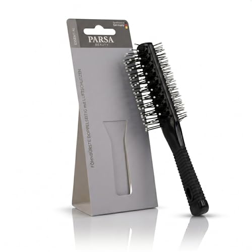 PARSA Beauty Föhnbürste doppelseitig mit Luftschlitzen für schnelles Trocknen und