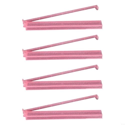 Ensemble de Supports Mahjong Modernes en Matière Transparente avec Poussoir de Précision