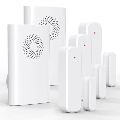 Wireless Door Sensor Chime, Door Open Alarm When Entry Business/Office/Store ...