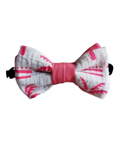 Noeud papillon double motif coton fabrication française idée cadeau homme raffiné