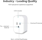 Aqara Plug intelligent, nécessite AQARA HUB, Zigbee, avec surveillance de l'énergie, protection contre les surcharges, calendrier et capacités de contrôle de la voix, fonctionne avec Alexa, Google Assistant et Apple HomeKit Compatible