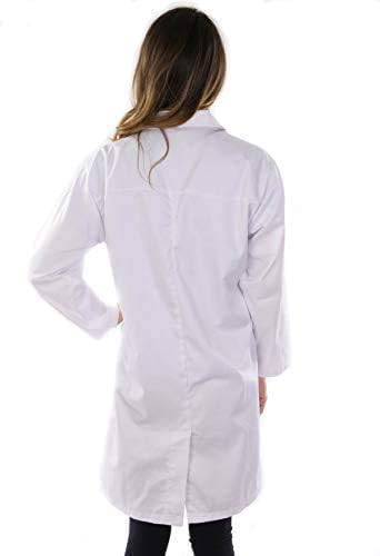 Utopia Wear Professional Lab Coat Women - Laboratory Coat (White, Medium)