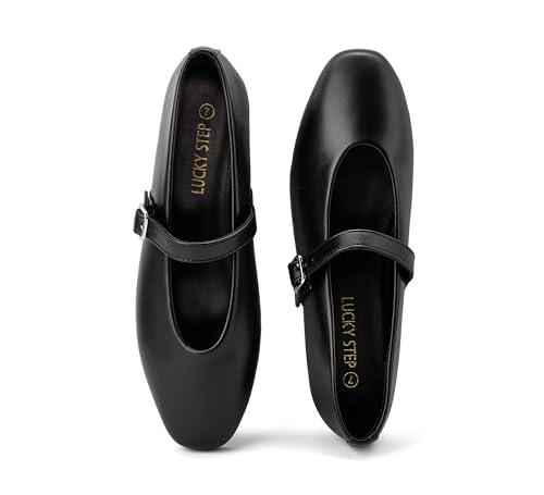 LUCKY STEP Pointed Toe Flats