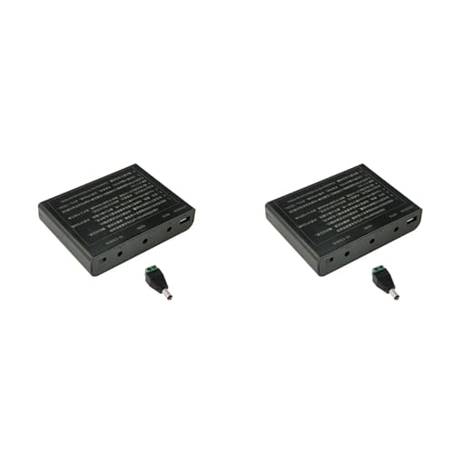 Wsikan 2X DC 12V �o�͗p USB�A6x 18650 �o�b�e���[�A�g�ѓd�b WiFi ���[�^�[ LED ���C�g �Z�L�����e�B �J�����p UPS DIY �{�b�N�X
